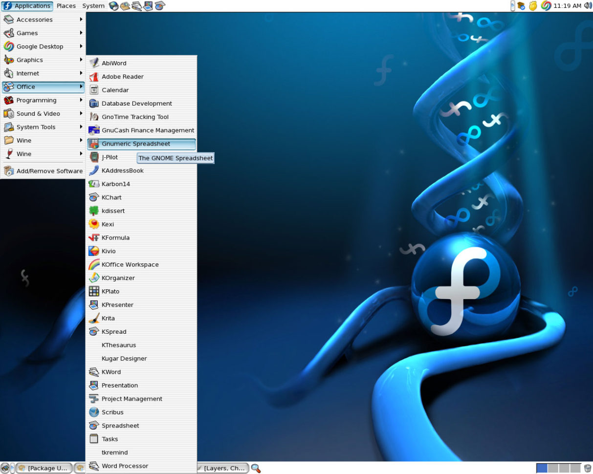 Spreadsheet Alternatives Within Solutionbase: Gnumeric And Kspread Offer Spreadsheet Application