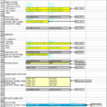 Spreadsheet Analysis Intended For An Example Of Goal/plan Analysis Of The Spreadsheet 090.  Download