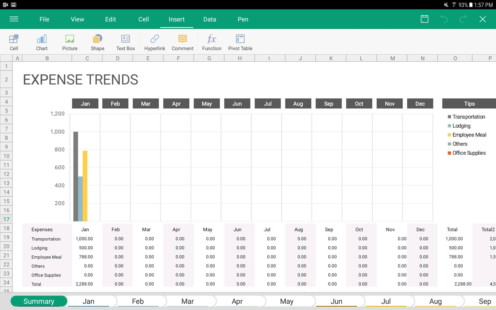 Spreadsheet App For Android Throughout The 5 Best Spreadsheet Apps For Android In 2018