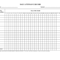 Spreadsheet Attendance Template Throughout Employee Attendance Tracking Spreadsheet And 5 Attendance Record