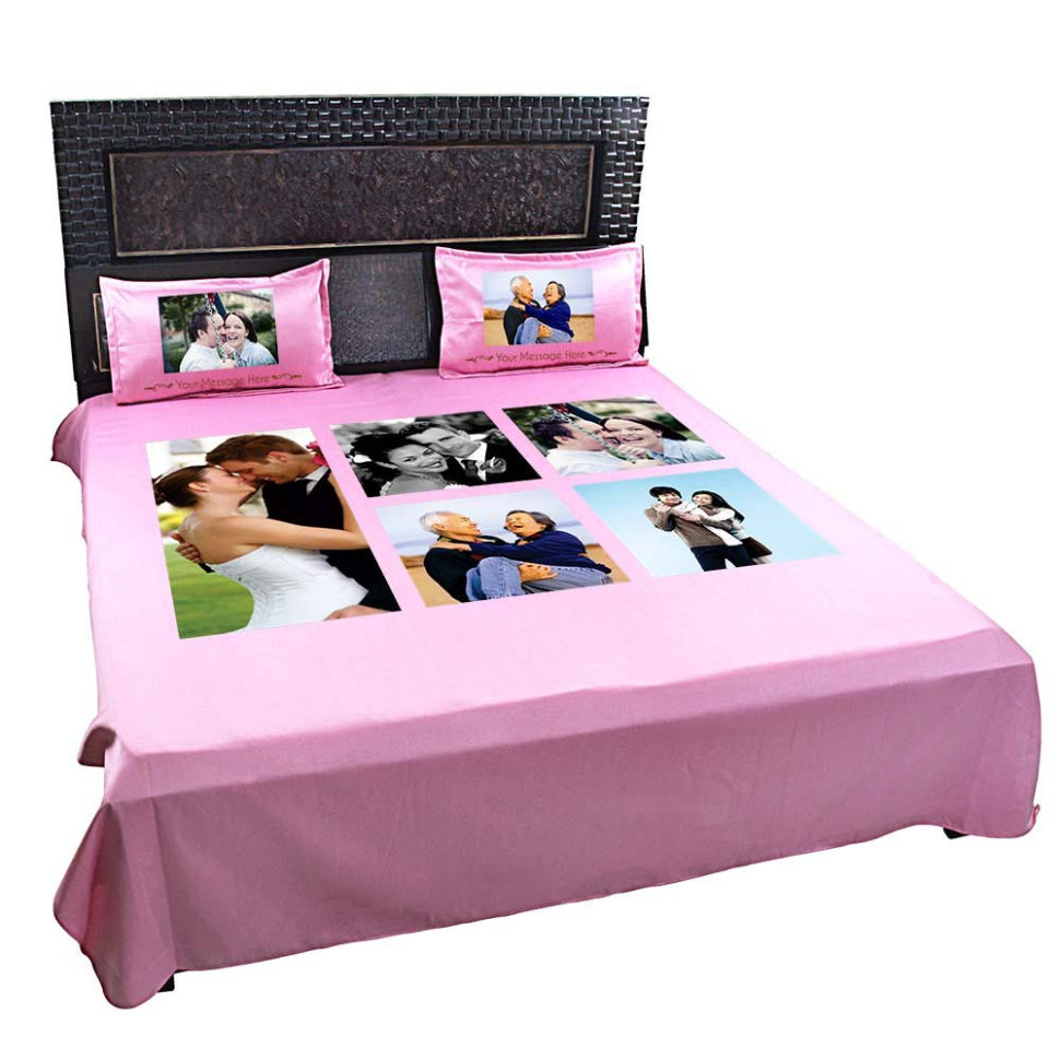 Spreadsheet Bed inside Personalized Custom Photo Bed Sheets —