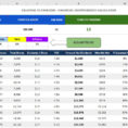 Spreadsheet Calculator Pertaining To Free Spreadsheet: The Financial Independence Calculator  Escaping