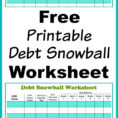 Spreadsheet Calculator Throughout Sheet Free Printable Debt Snowball Worksheet Pay Down Your Excel