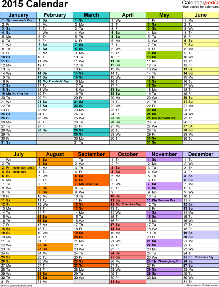 Spreadsheet Calendar Template Intended For 2015 Calendar Excel Download 16 Free Printable Templates .xlsx Spreadsheet Calendar Template Intended For 2015 Calendar Excel Download 16 Free Printable Templates .xlsx