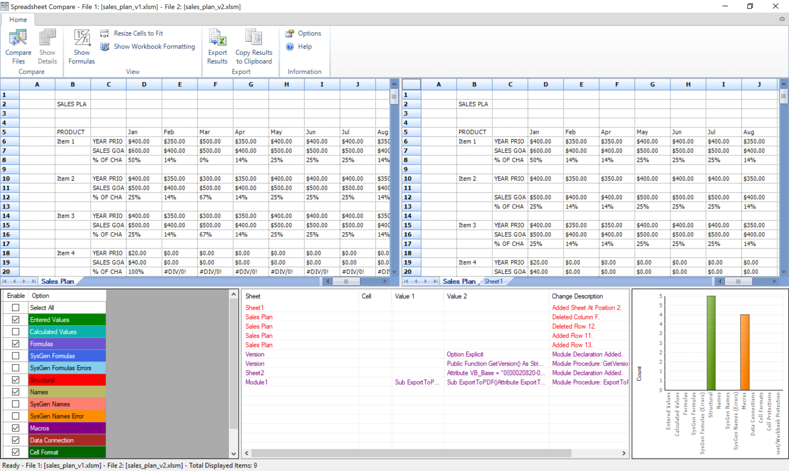 spreadsheet compare office 365 db excelcom