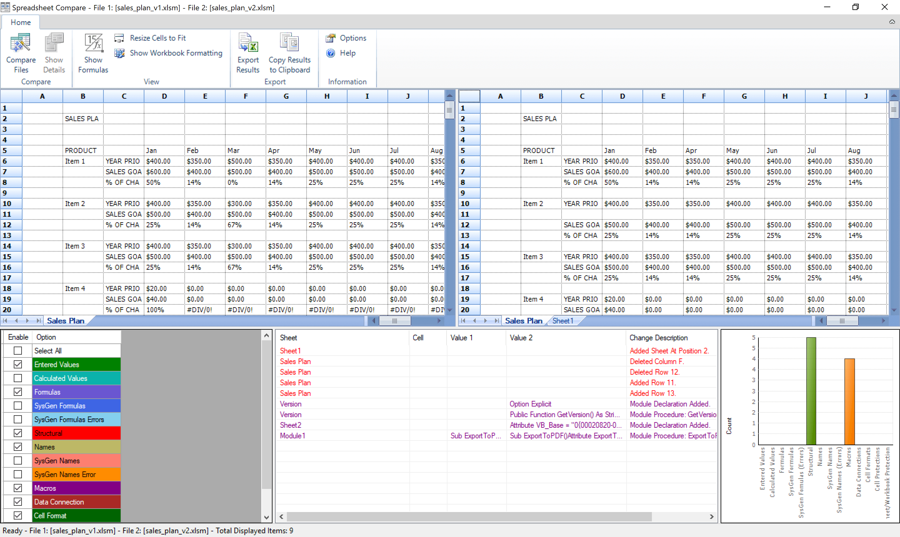 beyond compare excel plugin