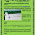 Spreadsheet Consultant Throughout The Necessitate To Use Excel Spreadsheet Consultant Services