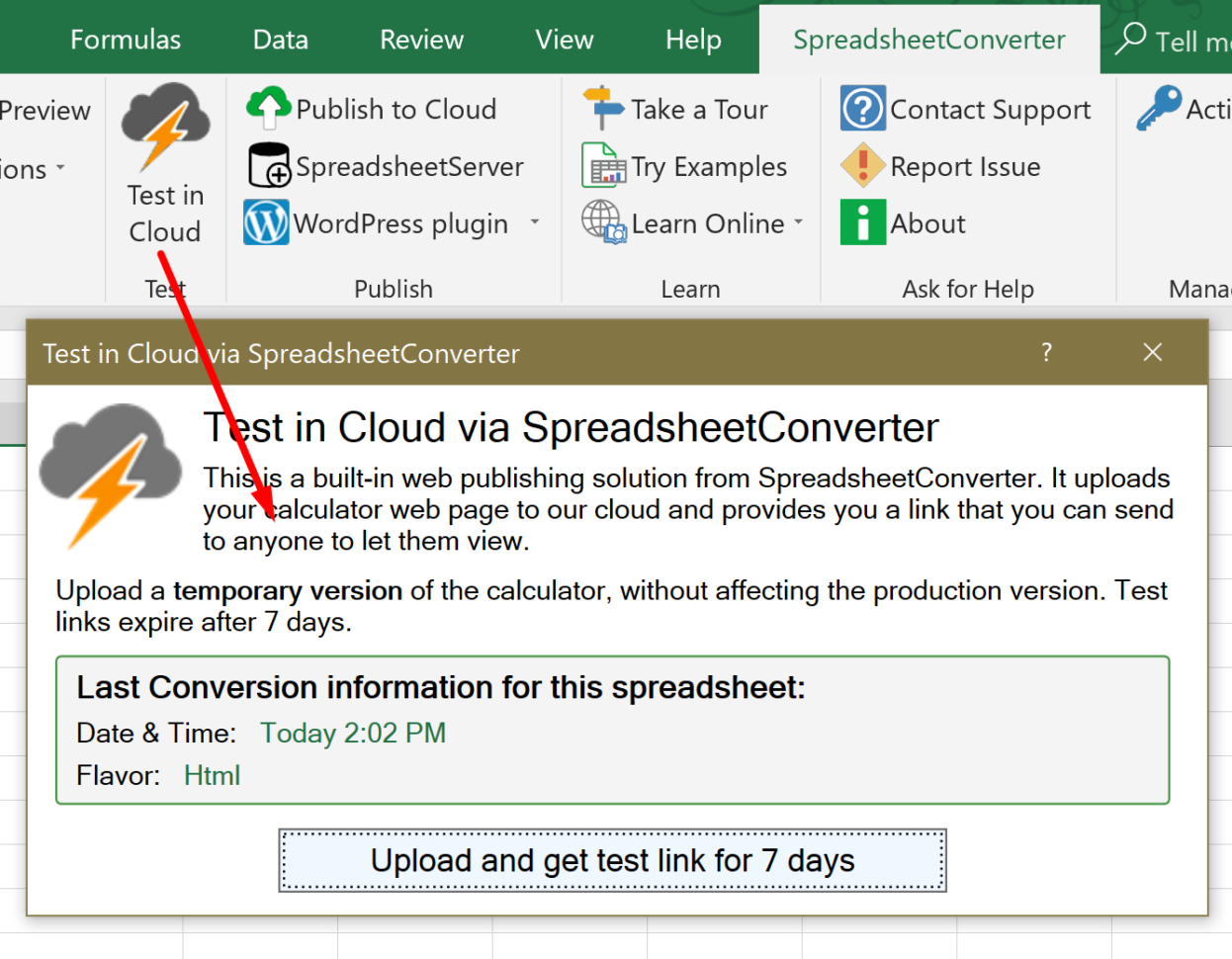 Spreadsheet Converter Review Inside Help: Publish To Cloud  Spreadsheetconverter Spreadsheet Converter Review Inside Help: Publish To Cloud  Spreadsheetconverter