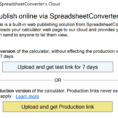 Spreadsheet Converter Review Pertaining To Help: Publish To Cloud  Spreadsheetconverter