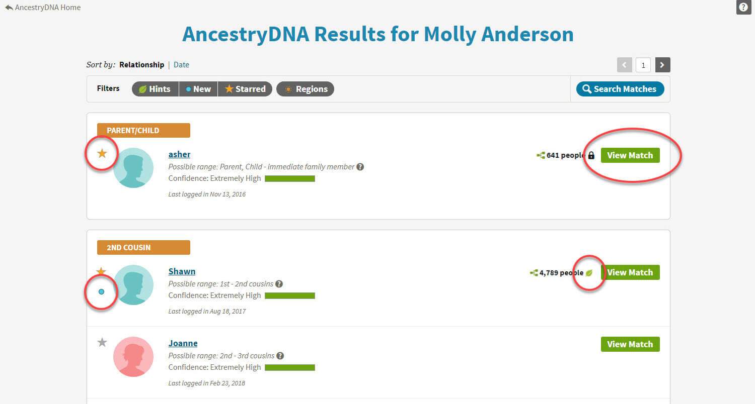 Spreadsheet For Ancestry Dna Matches For Ancestrydna® Matches