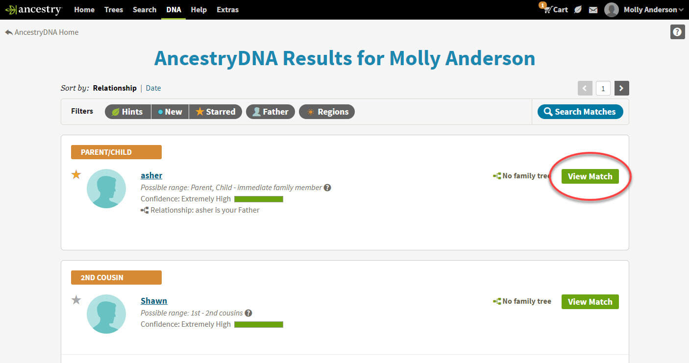 Spreadsheet For Ancestry Dna Matches Inside Ancestrydna® Matches