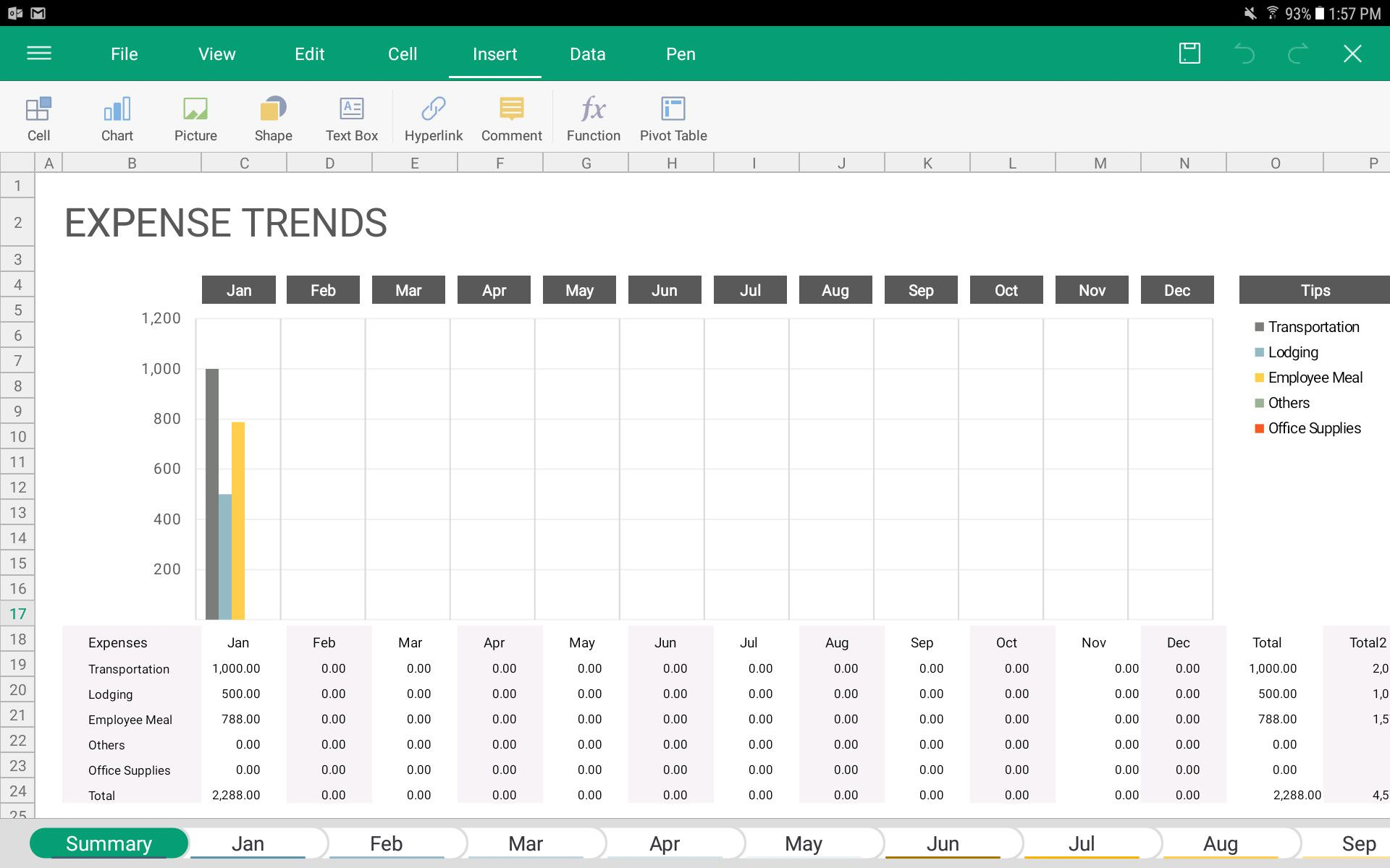 Spreadsheet For Android With The 5 Best Spreadsheet Apps For Android In 2019