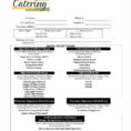 Spreadsheet For Catering Business For 8+ Catering Order Form Free Samples, Examples Download  Free