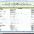 Spreadsheet For Church Offering In Free Church Tithe And Offering Spreadsheet Template