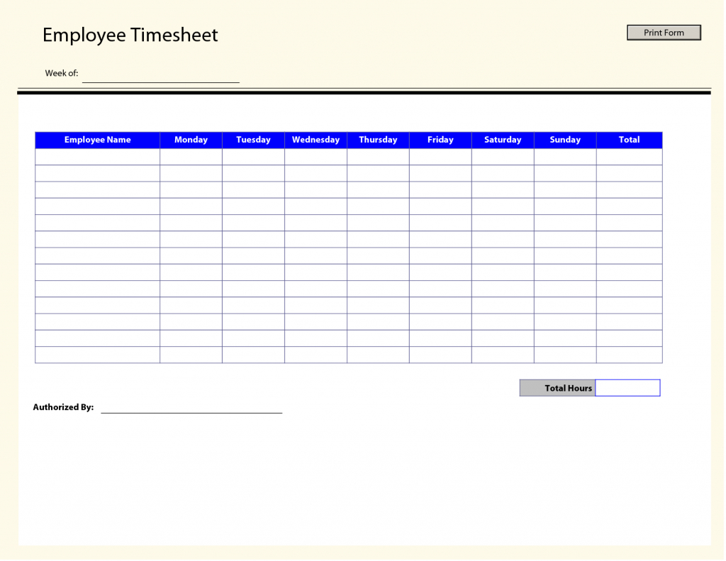 Spreadsheet For Employee Time Tracking Intended For Example Of Employee