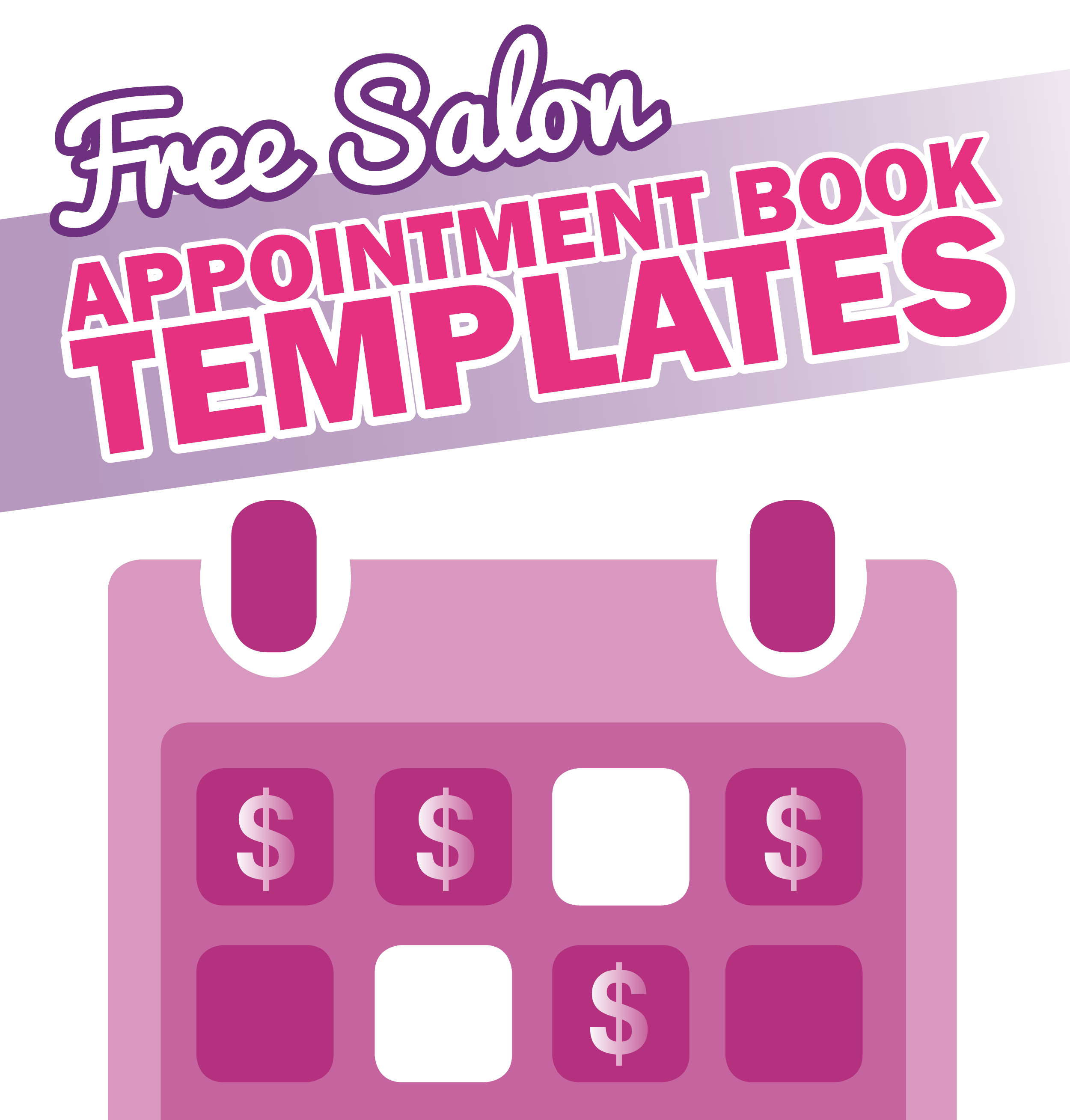Spreadsheet For Hairdressers Inside Free Salon Appointment Book Template  Worldwide Salon Marketing