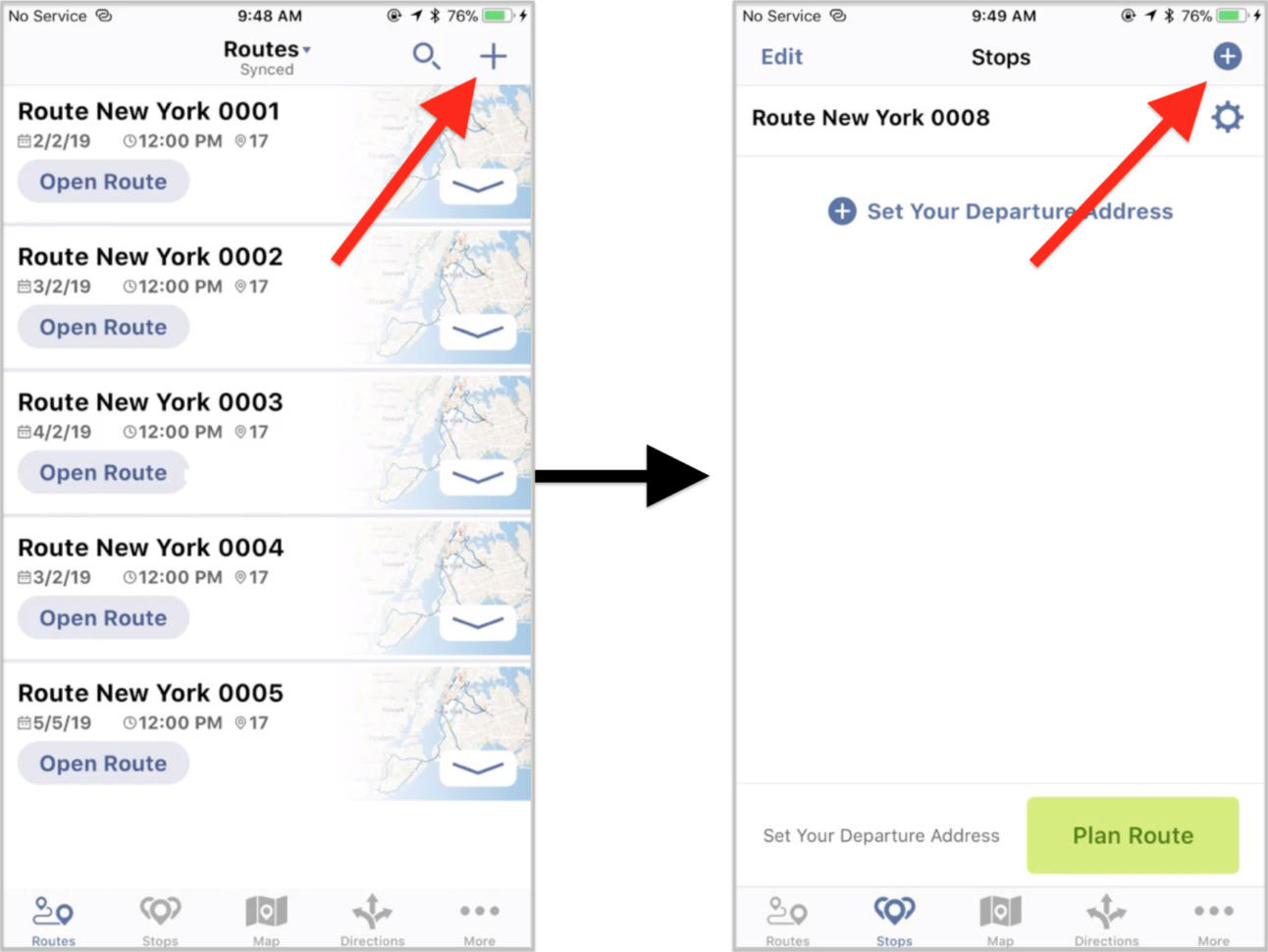 Spreadsheet For Iphone With Uploading Spreadsheets With Addresses Using Your Iphone  Route4Me