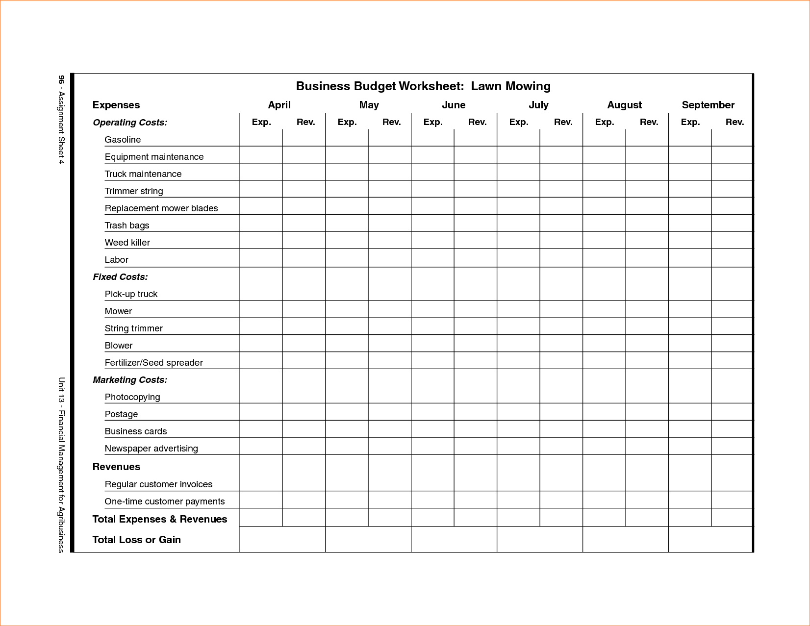 Spreadsheet For Lawn Mowing Business Download Throughout Lawn Care Schedule Spreadsheet – Komunstudio