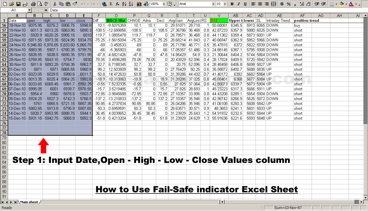 excel sheet in mac