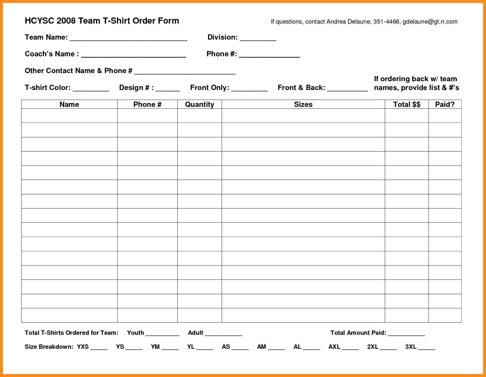 Spreadsheet For T Shirt Orders For Form Templates T Shirt Order Template Pdf Excel Excellent Tee ~ Pladevia