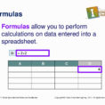 Spreadsheet Formulas For Basic Spreadsheet Formulas  Ppt Download