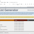 Spreadsheet Generator Pertaining To Packinglistgeneratorgooglesheetsmasterlist  Lengthy Travel