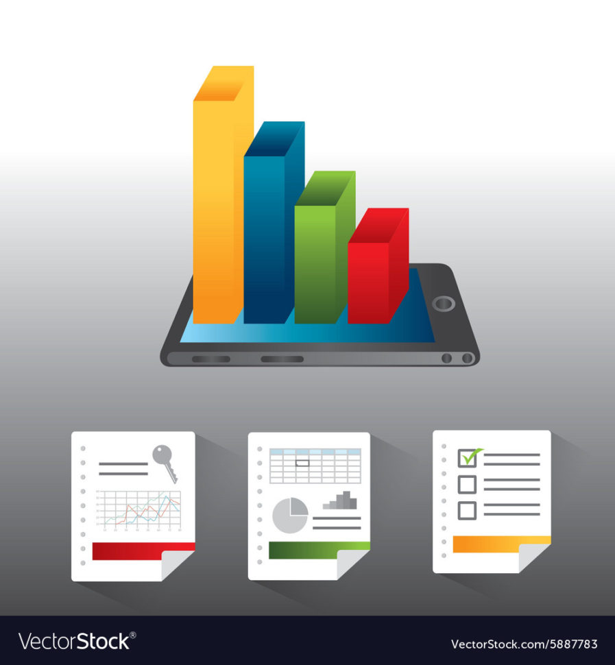 Spreadsheet Graphics With Regard To Spreadsheet Design Royalty Free Vector Image  Vectorstock