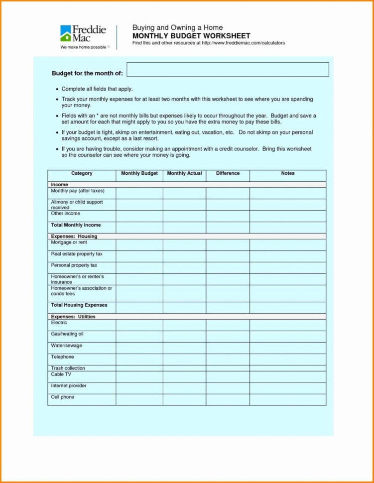 Spreadsheet Ideas For Students Pertaining To Weekly Budget Worksheet Photos Ideas Free Printable Monthly Detailed