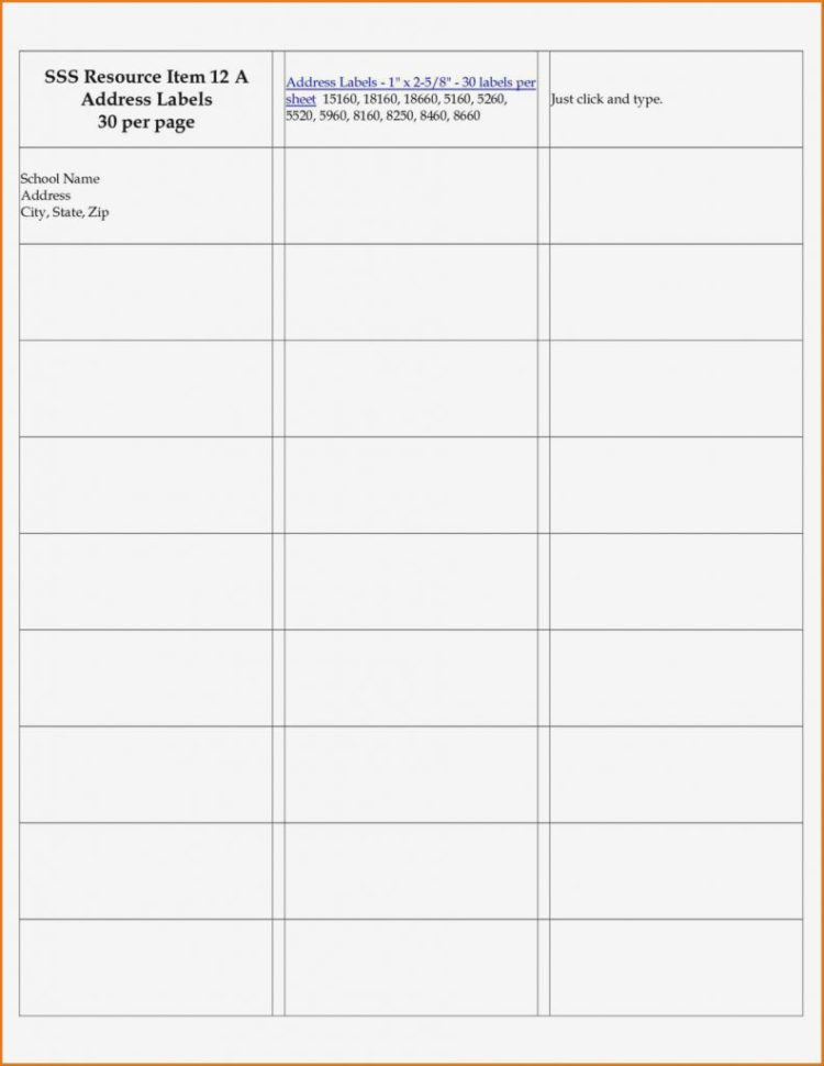 Spreadsheet Labels With Regard To Template For Labels 30 Per Sheet Printing Microsoft Word Spreadsheet Spreadsheet Labels With Regard To Template For Labels 30 Per Sheet Printing Microsoft Word Spreadsheet