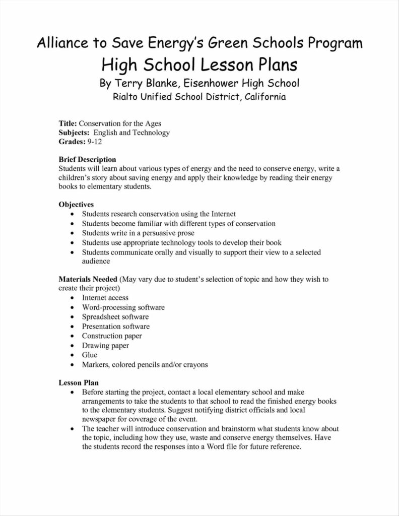 Spreadsheet Lesson Plans For Elementary In Spreadsheet Lesson Plans For High School And Template Primary School