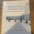 Spreadsheet Modeling &amp; Decision Analysis 8Th Edition Intended For Spreadsheet Modeling  Decision Analysis Selges  Finn.no