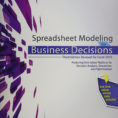 Spreadsheet Modeling And Decision Analysis Ebook For Spreadsheet Modeling For Business Decisions 5Th Edition Ebook 3Rd