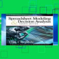 Spreadsheet Modeling And Decision Analysis Ebook With Regard To Ebook Spreadsheet Modelling And Decision Analysis Full  Video