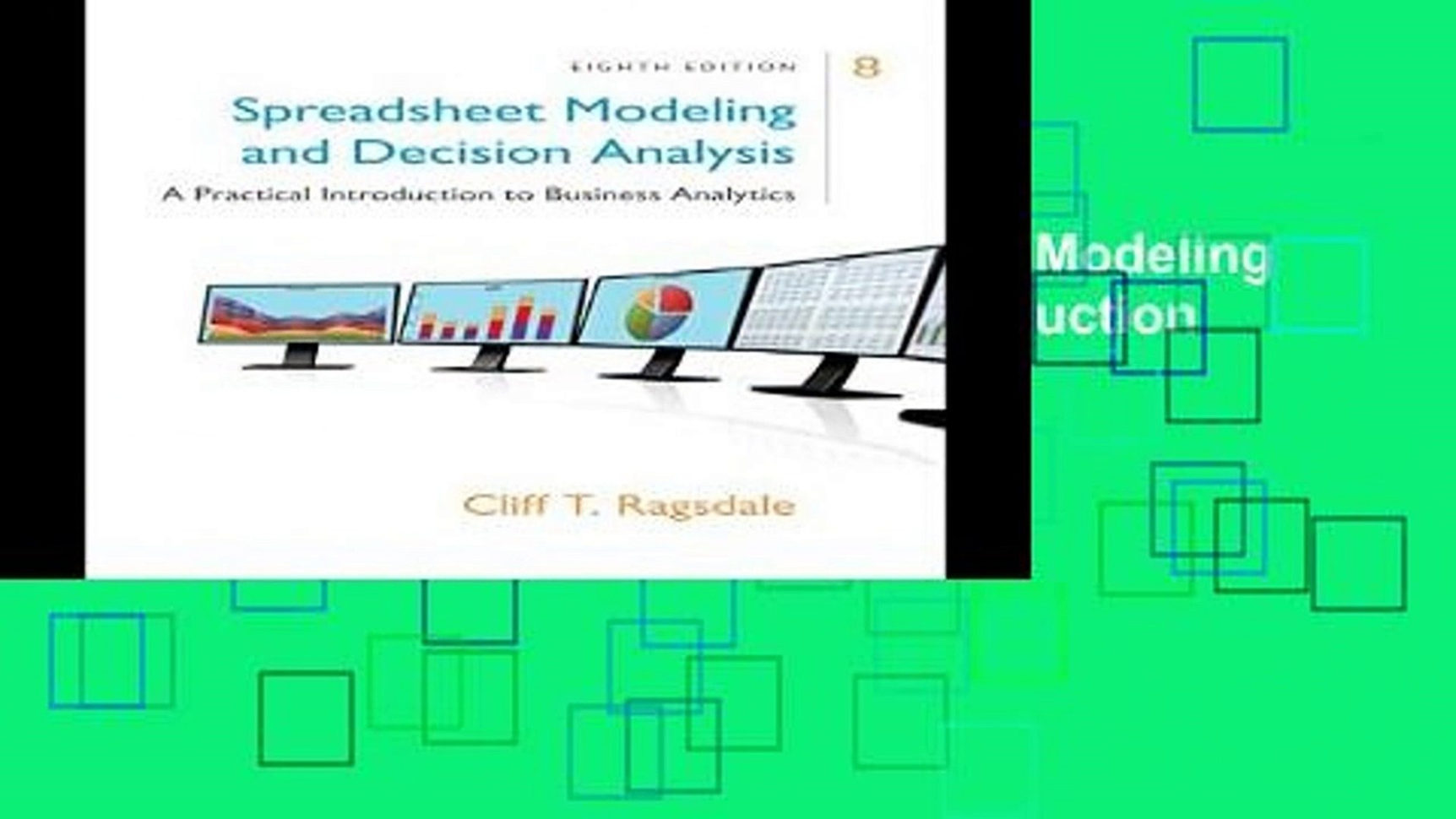 Spreadsheet Modeling And Decision Analysis Regarding D.o.w.n.l.o.a.d [P.d.f] Spreadsheet Modeling Decision Analysis: A
