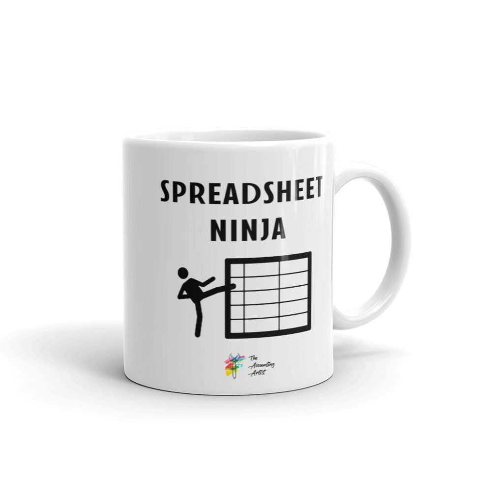Spreadsheet Ninja Mug Intended For Spreadsheet Ninja Funny Accountant Mug  Etsy