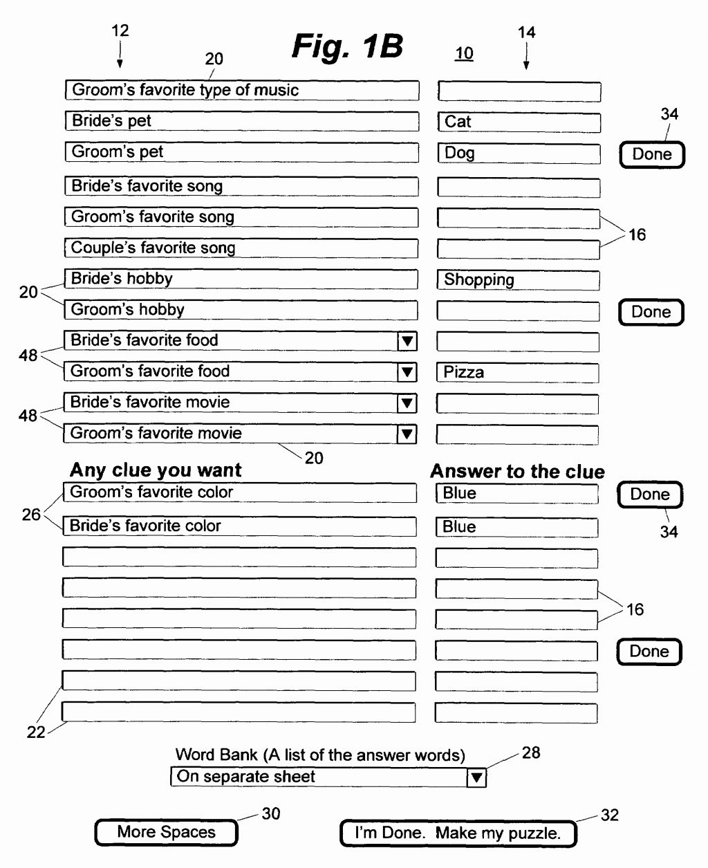 Spreadsheet Part Crossword within Spreadsheet Part Crossword Contents