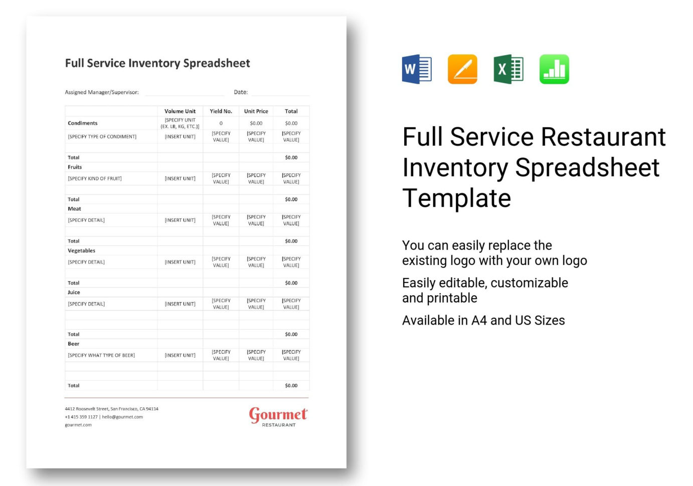 Spreadsheet Pdf Download Intended For Restaurant Inventory Spreadsheet Pdf Xls Bar Wine Invoice Template