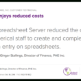 Spreadsheet Server Cost In Insightsoftware Techfact: Retail Enjoys Reduced Costs  Techvalidate
