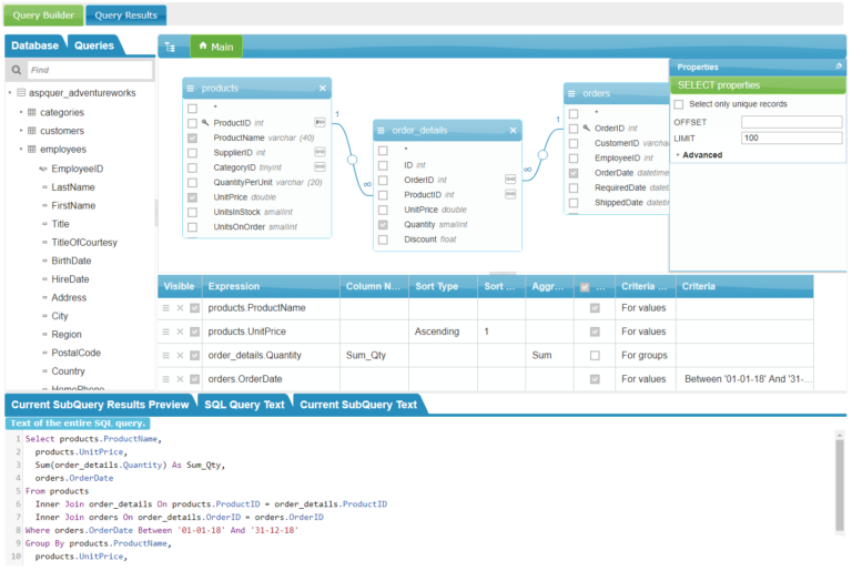 A Visual Sql Query Designer 4135