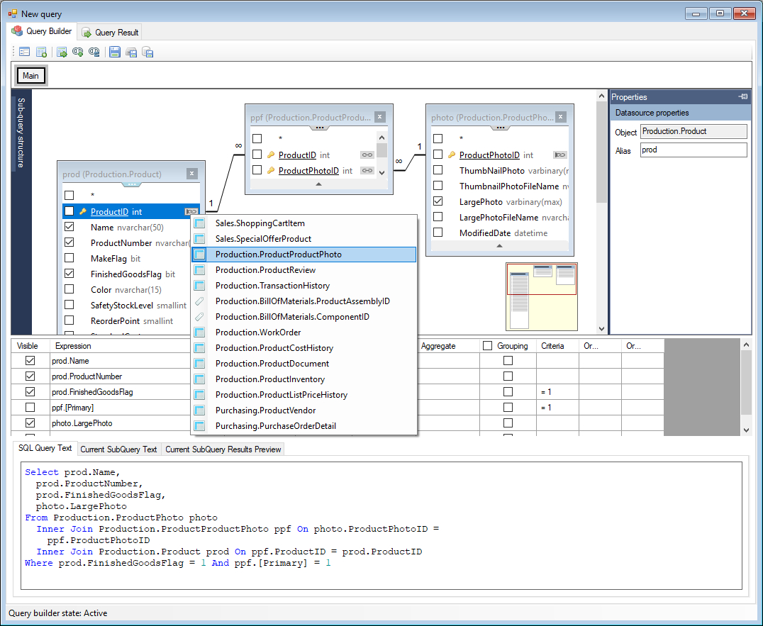 Spreadsheet Server Query Designer In Visual Sql Query Builder To Get Data In Seconds!