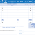 Spreadsheet Services Regarding It Services Invoice Template Free Consulting Spreadsheet