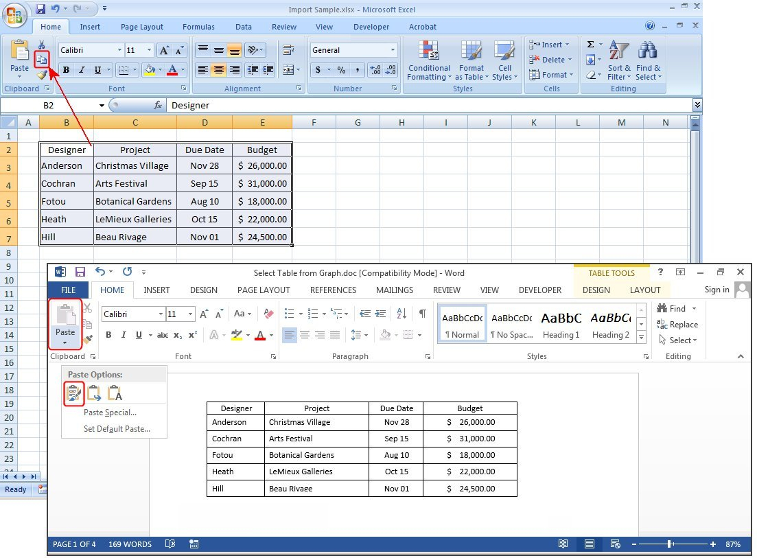 Spreadsheet Table with How To Create Tables In Microsoft Word Pcworld