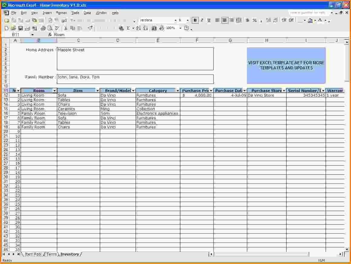 Spreadsheet Template For Inventory In Inventory Management Html 