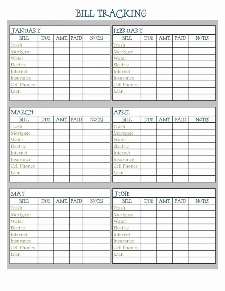 Spreadsheet To Keep Track Of Rent Payments Inside Bill Sheet Template Rent Collection Spreadsheet And 8 Monthly Bills
