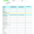 Spreadsheet To Track Child Support Payments Throughout Template For Monthly Expenses This Monthly Budget Sheet Can Help You
