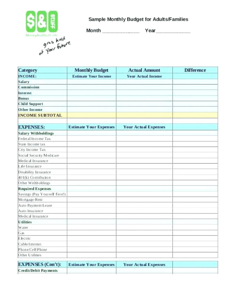 Spreadsheet To Track Child Support Payments throughout Template For