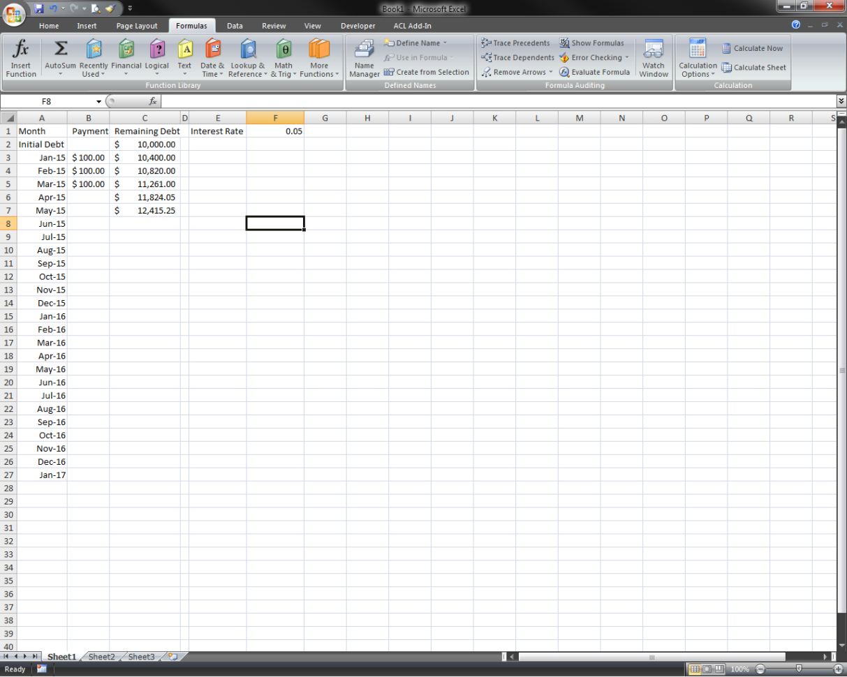 Spreadsheet To Track Loan Payments — Db 2460