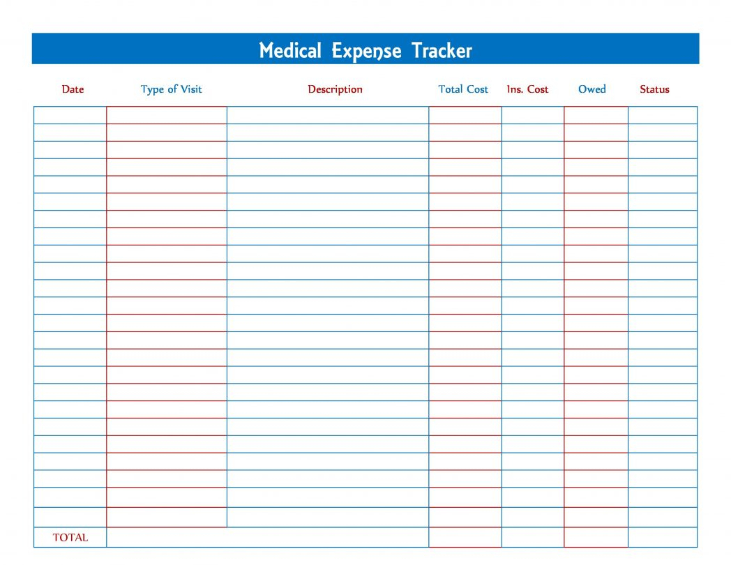 Spreadsheet To Track Medical Expenses Intended For Tracking Medical Expenses Spreadsheet On Templates Household