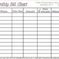 Spreadsheet To Track Monthly Expenses Inside Business Monthly Expenses Spreadsheet With Excel Bill Budget Tracker