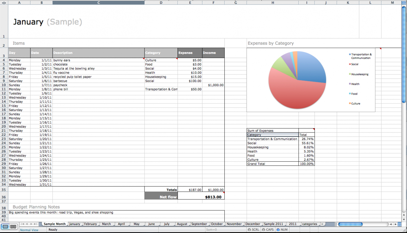 Spreadsheet To Track Monthly Expenses Intended For Expense Calculator Spreadsheet For Excel To Track Expenses Unique